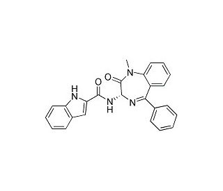 Devazepide (CAS 103420-77-5) - chemical structure image