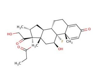 Dexamethasone 17-Propionate - chemical structure image