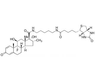Dexamethasone-biotin (CAS 85679-56-7) - chemical structure image