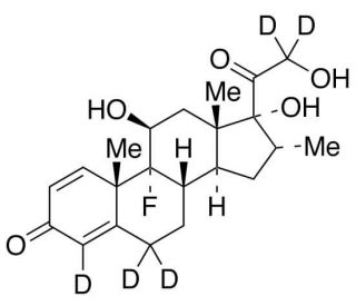 Dexamethasone-d5 (CAS 358731-91-6) - chemical structure image