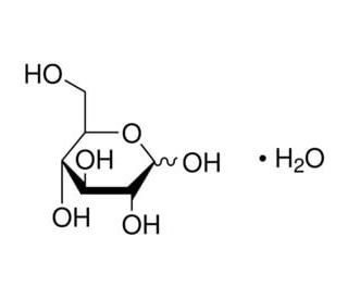 Dextrose Monohydrate, USP (CAS 5996-10-1) - chemical structure image