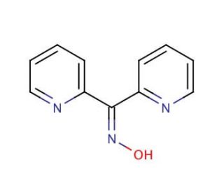 Di-2-pyridyl ketone oxime (CAS 1562-95-4) - chemical structure image