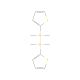 Di(2-thienyl)-1,1,2,2-tetramethyldisilane (CAS 124733-24-0) - chemical structure image