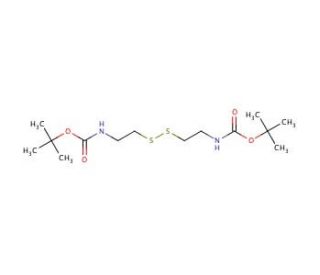 di-Boc-cystamine (CAS 67385-10-8) - chemical structure image
