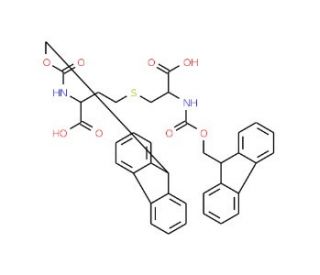 Di-Fmoc-L-cystathionine - chemical structure image