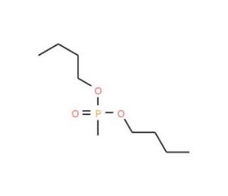 Di-n-butyl methylphosphonate (CAS 2404-73-1) - chemical structure image