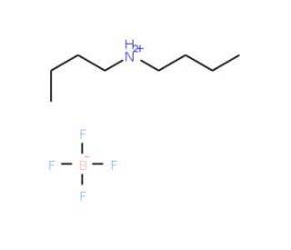 Di-n-butylammonium tetrafluoroborate (CAS 12107-76-5) - chemical structure image