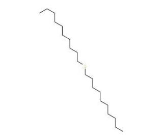 Di-n-decyl sulfide (CAS 693-83-4) - chemical structure image