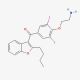 Di-N-desethyl Amiodarone (CAS 94317-95-0) - chemical structure image