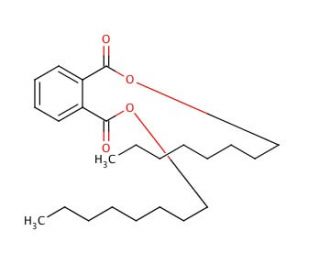 Di-n-octyl phthalate (CAS 117-84-0) - chemical structure image