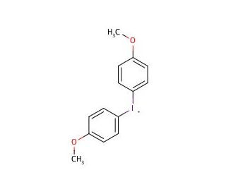 Di(p-anisyl)iodonium Tetrafluoborate (CAS 1426-58-0) - chemical structure image