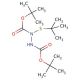 Di-tert-butyl 1-(tert-butylthio)-1,2-hydrazinedicarboxylate (CAS 84592-35-8) - chemical structure image