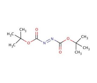 Di-tert-butyl azodicarboxylate (CAS 870-50-8) - chemical structure image