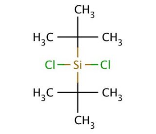 Di-tert-butyldichlorosilane (CAS 18395-90-9) - chemical structure image