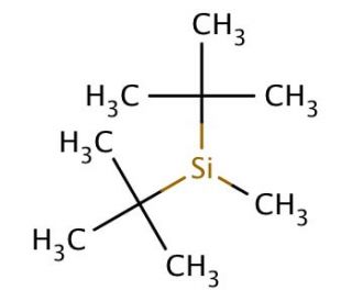 Di-tert-Butylmethylsilane (CAS 56310-20-4) - chemical structure image