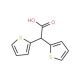 Di-thiophen-2-yl-acetic acid - chemical structure image