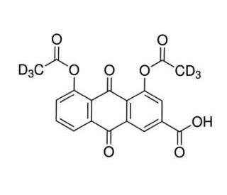 Diacerein-d6 - chemical structure image