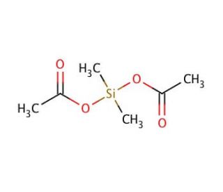 Diacetoxydimethylsilane (CAS 2182-66-3) - chemical structure image