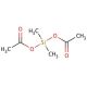 Diacetoxydimethylsilane (CAS 2182-66-3) - chemical structure image