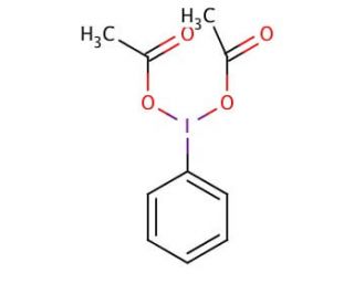 (Diacetoxyiodo)benzene (CAS 3240-34-4) - chemical structure image