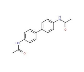 Diacetylbenzidine (CAS 613-35-4) - chemical structure image