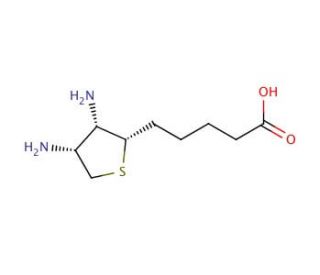 Diamino Biotin (CAS 22342-46-7) - chemical structure image