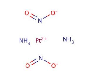 Diamminedinitritoplatinum(II) solution (CAS 14286-02-3) - chemical structure image