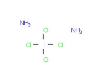 Diamminetetrachlorotitanate(IV) (CAS 15719-81-0) - chemical structure image