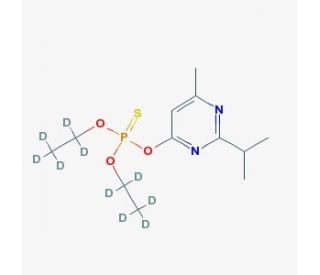 Diazinon-diethyl-d10 (CAS 100155-47-3) - chemical structure image
