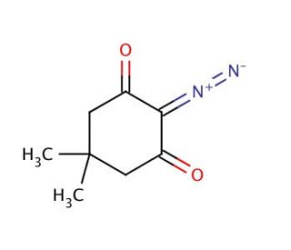 Diazodimedone (CAS 1807-68-7) - chemical structure image