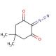 Diazodimedone (CAS 1807-68-7) - chemical structure image
