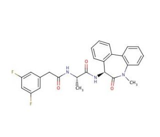 Dibenzazepine (Deshydroxy LY 411575) (CAS 209984-56-5) - chemical structure image