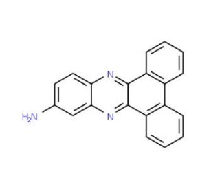 dibenzo[a,c]phenazin-11-amine - chemical structure image