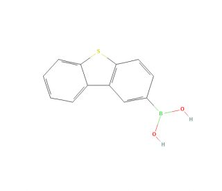 Dibenzo[b,d]thiophen-2-ylboronic acid (CAS 668983-97-9) - chemical structure image