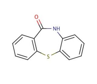 Dibenzo[b,f][1,4]thiazepine-11-[10H]one (CAS 3159-07-7) - chemical structure image