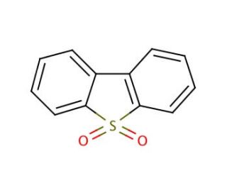 Dibenzothiophene sulfone (CAS 1016-05-3) - chemical structure image