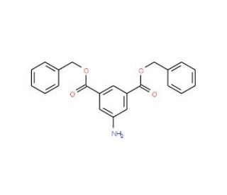 Dibenzyl 5-aminoisophthalate (CAS 152699-63-3) - chemical structure image