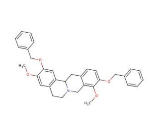 Dibenzyl D,L-Stepholidine (CAS 62744-18-7) - chemical structure image