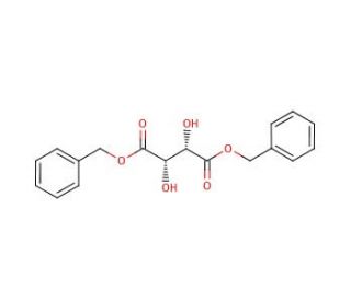 (&minus;)-Dibenzyl D-tartrate (CAS 4136-22-5) - chemical structure image