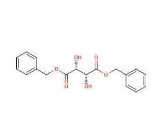 (&plus;)-Dibenzyl L-tartrate (CAS 622-00-4) - chemical structure image