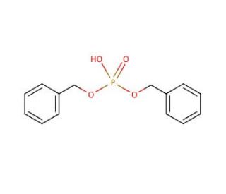 Dibenzyl phosphate (CAS 1623-08-1) - chemical structure image