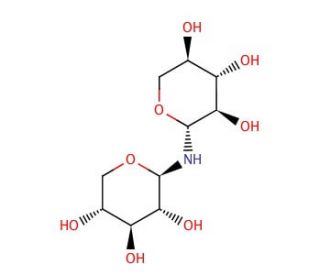 Di(&beta;-D-xylopyranosyl)amine (CAS 62983-70-4) - chemical structure image