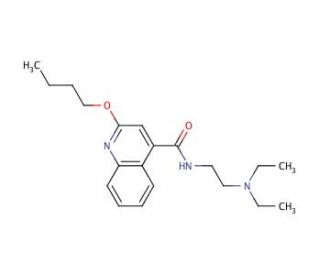 Dibucaine (CAS 85-79-0) - chemical structure image
