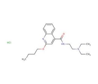 Dibucaine Hydrochloride (CAS 61-12-1) - chemical structure image