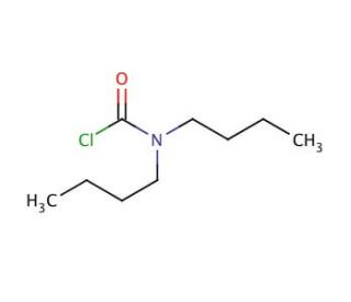 Dibutylcarbamyl chloride (CAS 13358-73-1) - chemical structure image