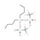 Dibutyltin bis(trifluoromethanesulfonate) (CAS 38438-11-8) - chemical structure image