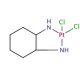 Dichloro(1,2-diaminocyclohexane)platinum(II) (CAS 52691-24-4) - chemical structure image