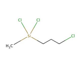 Dichloro(3-chloropropyl)methylsilane (CAS 7787-93-1) - chemical structure image