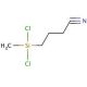 Dichloro(3-cyanopropyl)methylsilane (CAS 1190-16-5) - chemical structure image