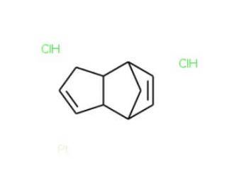 Dichloro(dicyclopentadienyl)platinum(II) (CAS 12083-92-0) - chemical structure image
